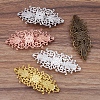Vintage Hair Accessories Iron Hair Barrette Findings OHAR-PW0001-035P-2