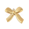 Ion Plating(IP) 304 Stainless Steel Pendants STAS-S125-02G-03-1