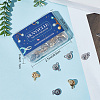 20 Sets 2 Colors 201 Stainless Steel Snap Clasps STAS-SC0004-14-7