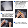 PVC Plastic Sheets LS-DIY-WH0304-126-4