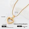304 Stainless Steel Pendant Necklaces BF9945-1-1