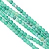 Natural Crackle Agate Beads Strands G-G055-4mm-4-3