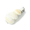 Sea Shell with Iron Alligator Hair Clips PHAR-JH00104-01-2