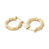 Rack Plating 304 Stainless Hoop Earrings for Women EJEW-Z026-34G-2