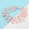 Natural Rose Quartz Beads Strands G-Z040-A02-01-2