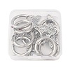 Gothic Alloy Shoes Charms HJEW-GO00068-4