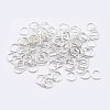 925 Sterling Silver Saw Cut Open Jump Rings STER-F036-02S-0.7x5mm-1