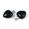 Natural Obsidian Pendants G-T143-49A-2