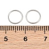 304 Stainless Steel Closed Jump Rings STAS-G393-06P-10-2