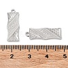 Rhodium Plated 925 Sterling Silver Pendants STER-C003-01P-3
