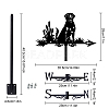 Orangutan Iron Wind Direction Indicator AJEW-WH0265-004-2