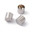 Tarnish Resistant 201 Stainless Steel Cord Ends STAS-G288-01H-P-4