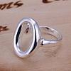 Romantic Round Adjustable Brass Cuff Rings RJEW-BB13243-4