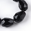 Transparent Glass Bead Strands LS-GLAA-R024-6x8mm-12-1
