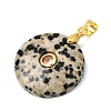 Natural & Synthetic Mixed Gemstone Pendants GG-CBA260E-03G-3