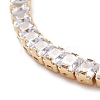 Cubic Zirconia Classic Tennis Bracelet for Women BJEW-F417-02G-RS-3