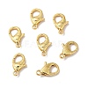 Brass Lobster Claw Clasps KK-J301-19G-3