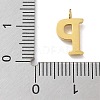 Ion Plating(IP) 304 Stainless Steel Micro Pave Cubic Zirconia Pendants STAS-Z107-03G-15-3