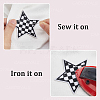 20Pcs Polyester Clothing Patches DIY-CY0002-35A-6