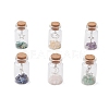 6Pcs Glass Wish Bottle Display Decoration PALLOY-JF03644-2