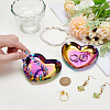 2Pcs 430 Stainless Steel Display Trays for Key Jewelry ODIS-SP0001-12RC-3