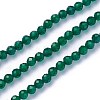 Faceted Glass Beads Strands X-G-F619-09C-3mm-1