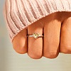 Heart 925 Sterling Silver Finger Rings for Women FS-WG1734C-02-2