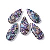 Dyed Synthetic Imperial Jasper Pendants G-P529-07C-1