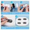 4Sets 2 Colors Replacement Drawer Pulley Accessories FIND-GF0002-91-4