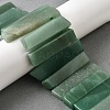 Natural Green Aventurine Beads Strands G-S386-D15-1