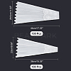 2 Bags 2 Styles OPP Plastic Flower Bouquets Wrapping Packaging AJEW-CA0002-67-2