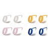 Hypoallergenic Bioceramics Zirconia Ceramic Stud Earrings EJEW-C065-03A-2
