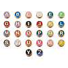 Alloy Enamel Spacer Beads ENAM-FW0001-001-NR-10