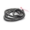 Matte Style Electroplate Non-magnetic Synthetic Hematite Rondelle Beads Strands G-M079-02-2