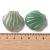 Natural Green Aventurine Carved Healing Shell Figurines G-K353-03F-3