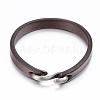 Cowhide Leather Bracelets BJEW-G575-09A-2
