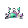Ion Plating(IP) 304 Stainless Steel Pendants STAS-E182-08M-1