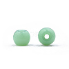 6/0 Imitation Jade Glass Seed Beads SEED-N004-006-15-2