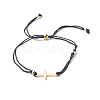Adjustable Nylon Thread Slider Bracelets BJEW-JB06532-02-1