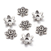 Tibetan Style Alloy Bead Caps LF0626Y-NF-1