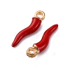 Handmade Alloy Enamel Pendants FIND-G087-01A-01-2