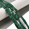 Synthetic Malachite Beads Strands G-E612-C06-2