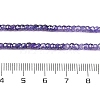 Transparent Gradient Color Cubic Zirconia Strand ZIRC-NH0002-01B-4