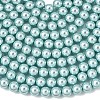 Eco-Friendly Dyed Glass Pearl Round Beads Strands HY-A002-8mm-RB106-3