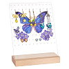 Transparent Acrylic Earring Displays NDIS-WH0015-01D-1