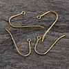 Real 18K Gold Plated Sterling Silver Earring Hooks H400-G-2