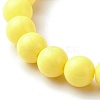 Opaque Acrylic Beads Stretch Bracelet for Kid BJEW-JB06587-7