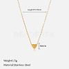 304 Stainless Steel Pendant Necklaces for Women FS-WG3C5F5-06-1