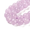 Natural Amethyst Beads Strands G-C049-01A-4
