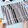 2Pcs Stripe Chair Cloth Canvas AJEW-GF0012-01B-3
